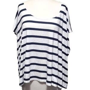 FEEL THE PEACE Shirt Womens OneSize Off the Shoulder Black White Short Sleeve To